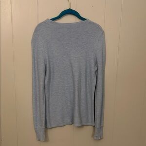 Light Blue Long Sleeve Sweater